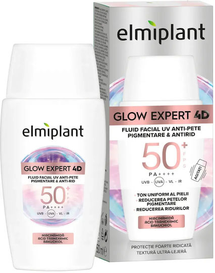 Glow Expert 4d Αντηλιακή Λοσιόν Προσώπου SPF50+ 50ml