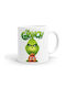 Koupakoupa Mr Grinch Weihnachtlicher Keramikbecher Weiß 330 ml