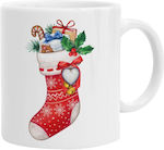 Koupakoupa Weihnachtlicher Keramikbecher Braun ...