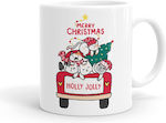 Koupakoupa Weihnachtlicher Keramikbecher Braun ...