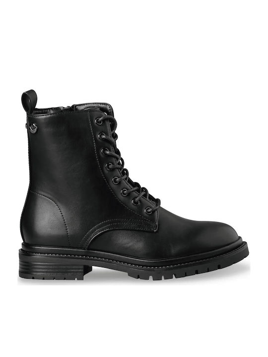 Ghete Dama Tip Bocanci Negre