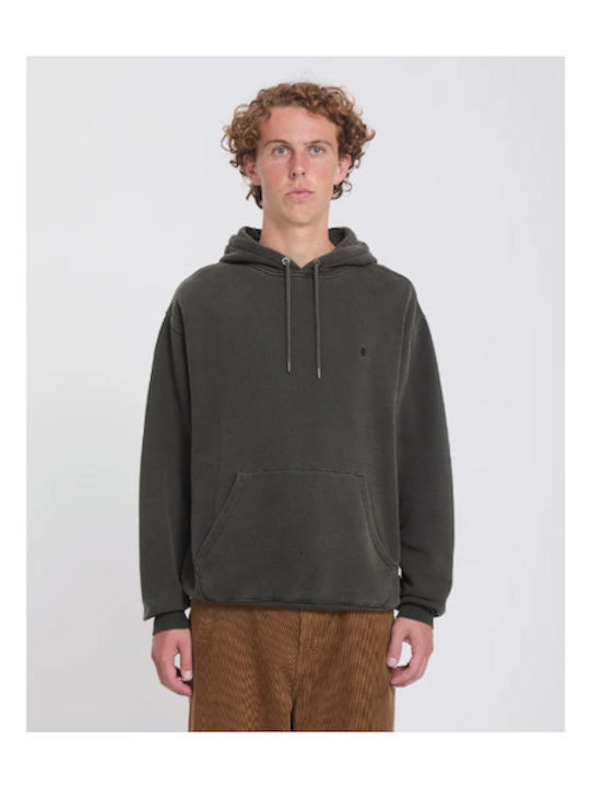 Volcom Single Stone Pw Φούτερ με Κουκούλα Rinse...