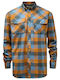 Long Sleeve Cotton Shirt Blue