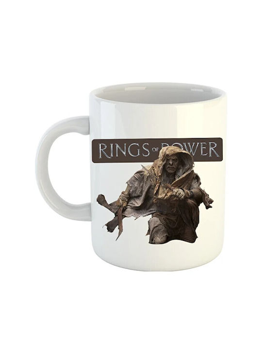 Monster Cană Ceramică Albă 330ml (Personalizat)