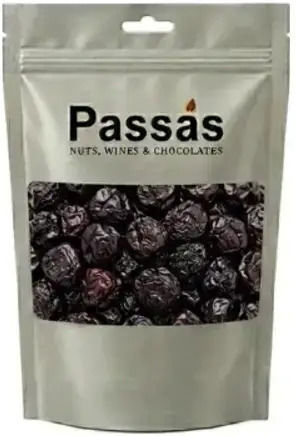 Edessa Black Cherries 250g Natural Flavor Energy Boost Passas