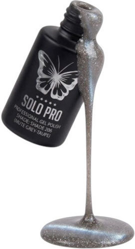 Semipermanenter Nagellack Silverwhite 206 Cat Eye 12 ml