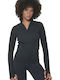 Women's Athletic Cardigan Black