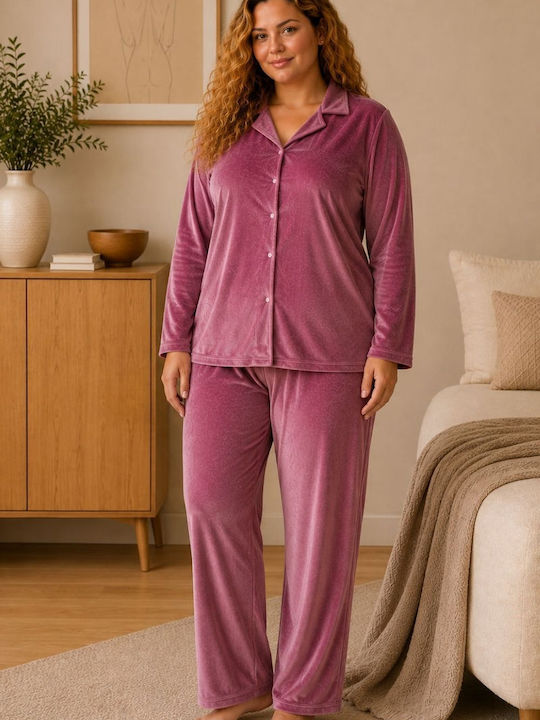 Boyraz Winter Women's Pajama Set Light Apple Green