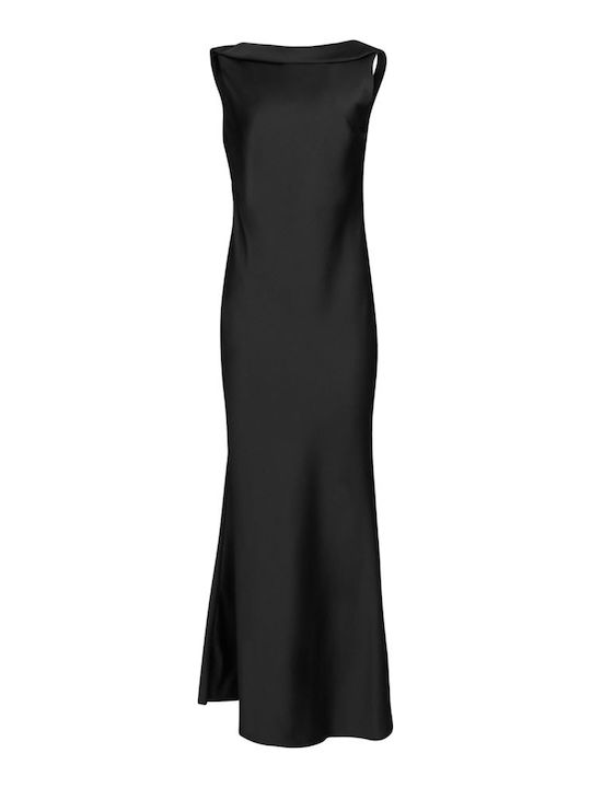 Maxi-Abendkleid Schwarz
