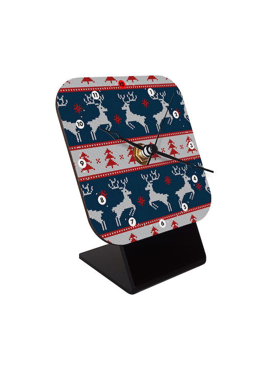 Koupakoupa Christmas Knitted Reindeer Blue Tabl...