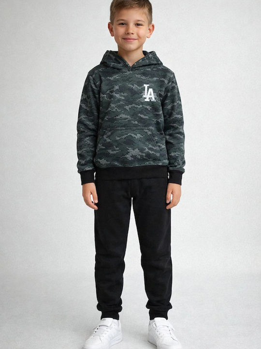 Action Sportswear Sweatpants Set Olive Green