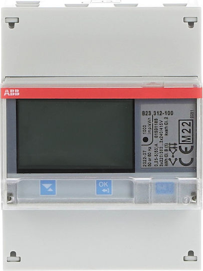 Abb Mid 65a Modbus Rs-485 Analizor de Energie pentru Tablou Electric Digital pentru Șină Trifazic Modbus
