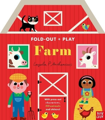 Fold-out Play Farm Build Your Own 3d Farm With Interactive Play Pieces And Stickers Ingela P Arrhenius Ltd