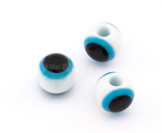 Diva Plastic Jewelry Making Material in Eye Shape Set of 250 pcs