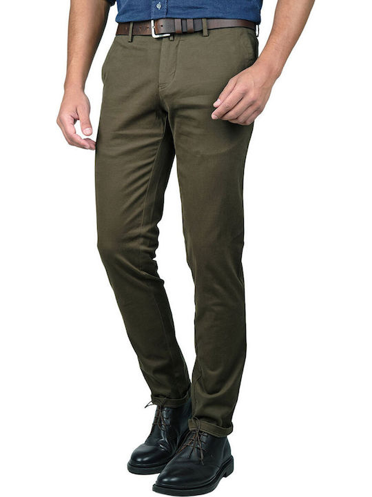 Men's Green Chino Trousers