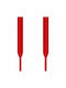 Șiret Plat Roșu Movi 150 cm