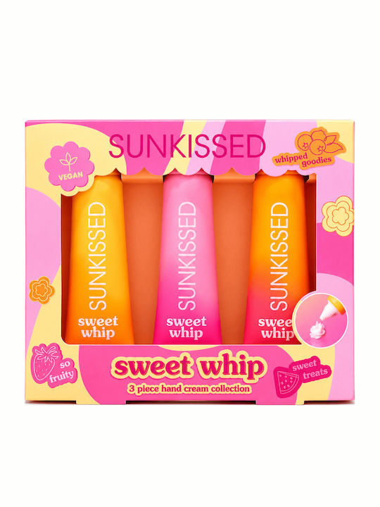Sunkissed Sweet Whip Hautpflege-Set zur Feuchtigkeitspflege Waldbeere, Tropisch & Passionsfrucht 3 Stück