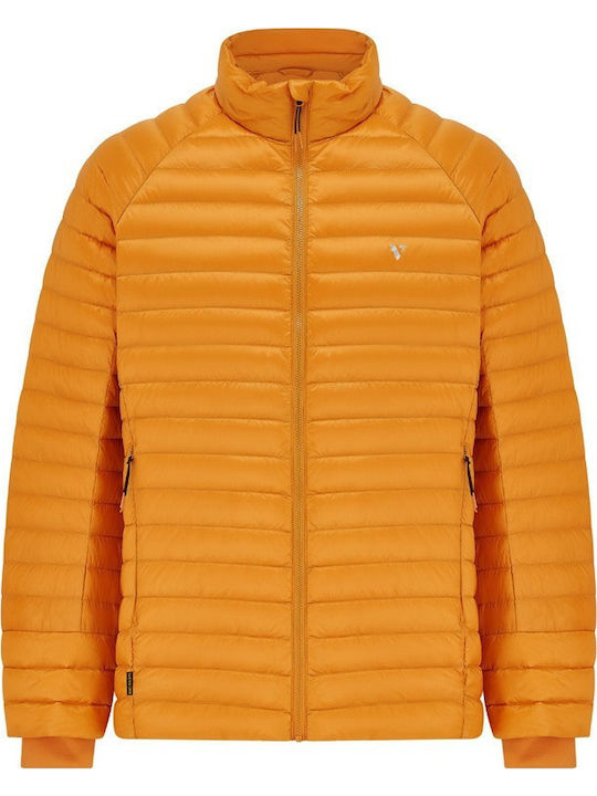 Χειμωνιάτικο Μπουφάν Puffer Αδιάβροχο Orange