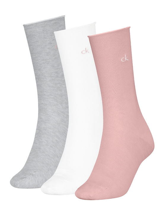 Calvin Klein Șosete de Damă Multicolore 3Pack