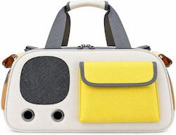 Denik Pets Hundetragetasche für Hunde/Katzen Weiß L45xB28xH26 cm Denik Pets Hundetragetasche für Hunde/Katzen Weiß L45xB28xH26 cm