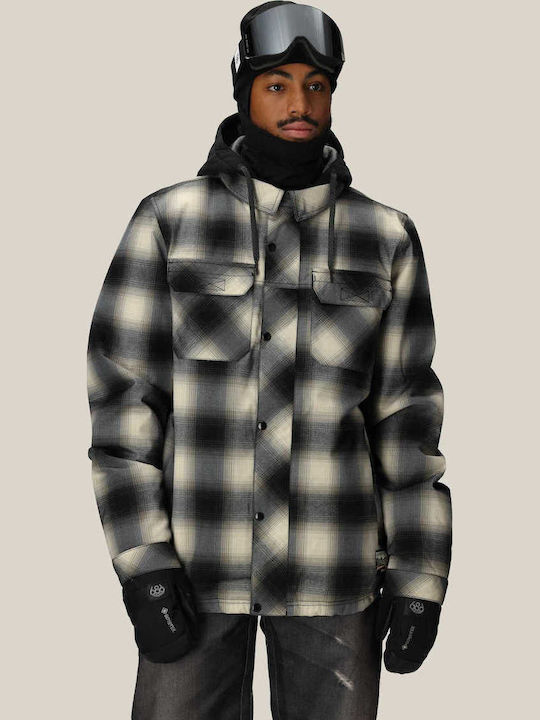 686 I-008476-1523 Ανδρικό Μπουφάν για Σκι & Snowboard Πολύχρωμο