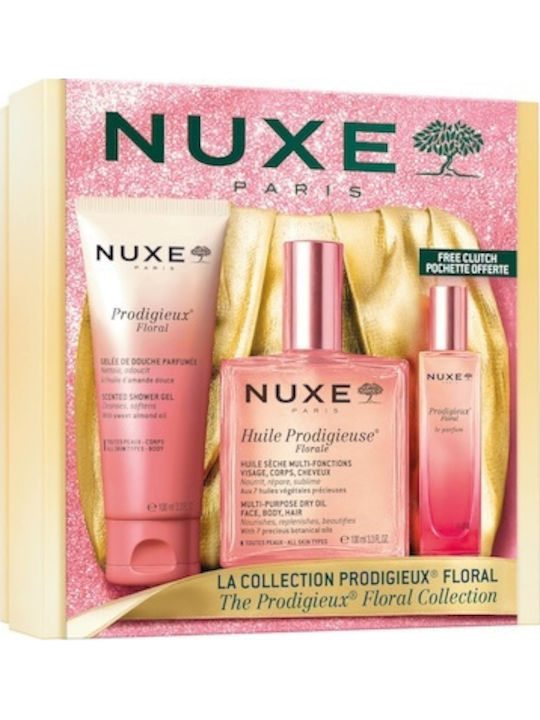 Nuxe Prodigieux Floral Hautpflege-Set zur Feuchtigkeitspflege 4-tlg Nuxe Prodigieux Floral Hautpflege-Set zur Feuchtigkeitspflege 4-tlg