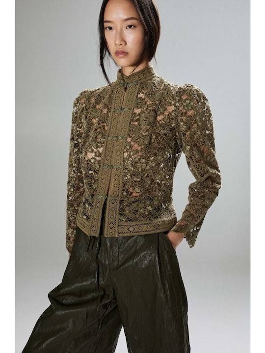 Women's Long Sleeve Blouse Oil