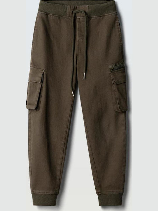 Hashtag Kids Cargo Trousers Khaki