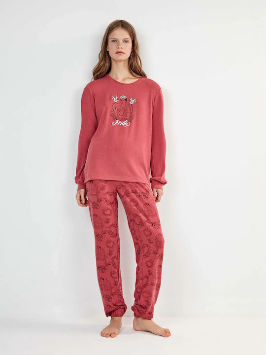 Gisela Winter Women's Pyjama Set Multicolor Frida