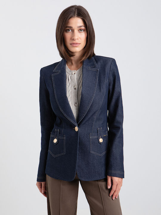 Toi&Moi Women's Blazer Blue