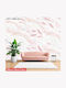 Self-Adhesive Pink Wall Wallpaper 300x120cm