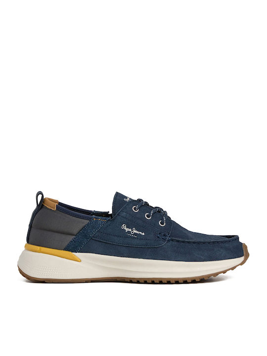 Pepe Jeans Bampton Evolve Мъжки мокасини в Син ...