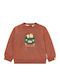 Kinder-Sweatshirt Desert Red