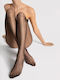 Brown Fishnet Women's Pantyhose
