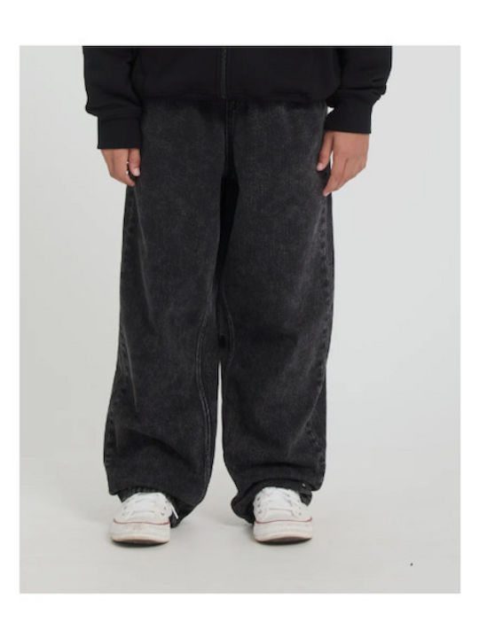 Volcom Freazy Blugi Negri pentru Copii Volcom Freazy Blugi Negri pentru Copii