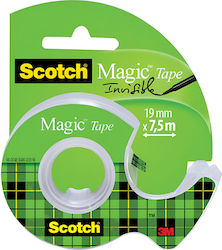 Scotch Magic Invisible Tape Dispenser – Αόρατη Κολλητική Ταινία Βάση 19mm X 7,5m 3m-92292