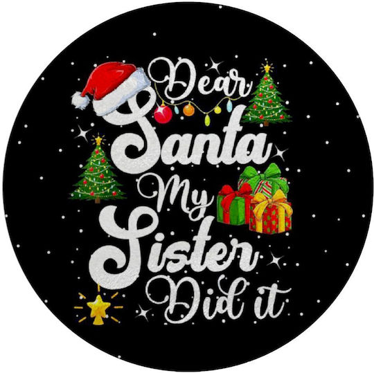 Koupakoupa Dear Santa My Sister Did It Επιφάνεια Κοπής Γυάλινη 30x30cm