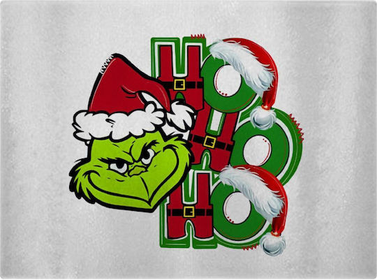 Koupakoupa Grinch Ho Ho Ho Επιφάνεια Κοπής Γυάλινη 38x28cm