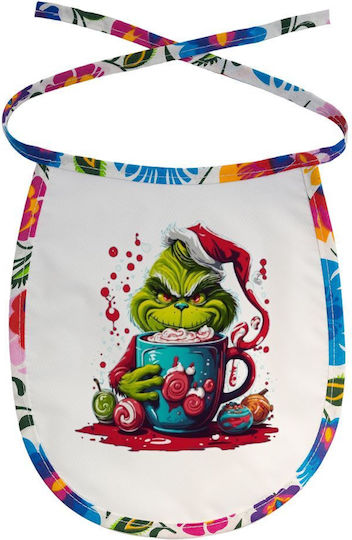 Koupakoupa Giggling Grinchy Galore Водоустойчив лигавник от 100% памук с връзки
