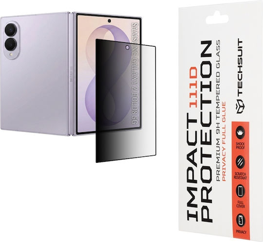 Screen Protector Samsung Galaxy Z Fold8 Anti-spy Ultra Hd 9h Protection Easy Installation 111d Sticker Set Privacy