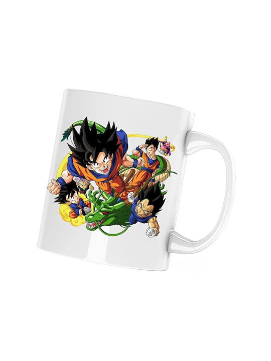 Dragon Ball Z Κούπα Κεραμική Λευκή 330ml