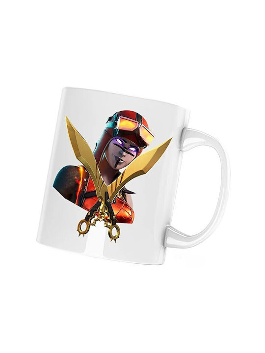 Fortnite Κούπα Κεραμική Λευκή 330ml