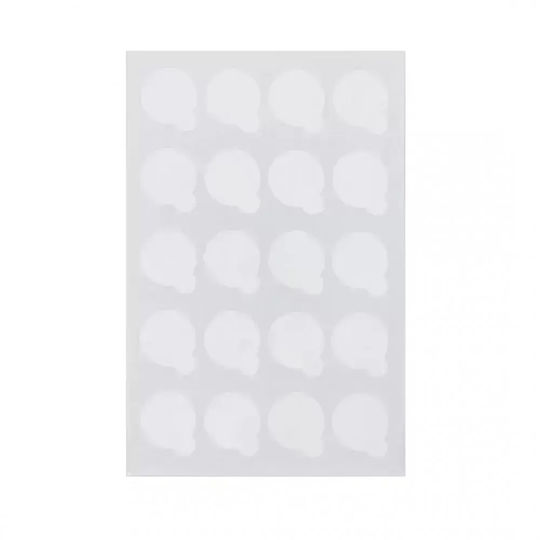 Autocolante din hârtie pentru extensii de gene, 5 foi