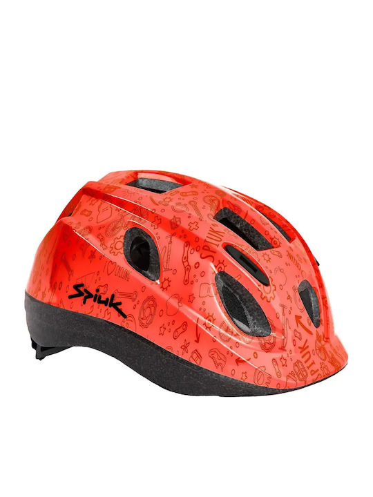 Spiuk Kinderfahrrad- / Rollerhelm für Stadt Rot