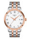 T-Classic Dream Men's Battery-Powered Watch with Silver Stainless Steel Bracelet