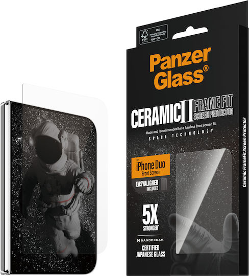 Panzerglass® Ceramic Front Screen Protector Iphone Duo | Frame Fit W. Easyaligner