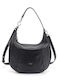 Leather Women's Shoulder / Crossbody / Handbag Black