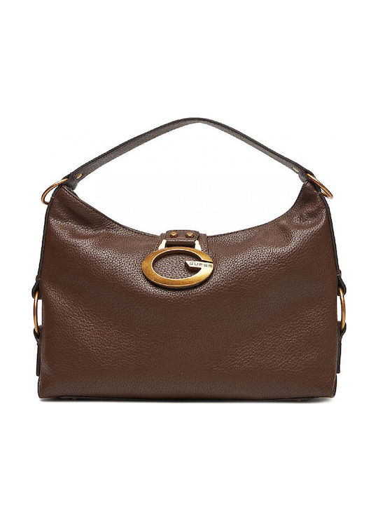 Guess Camden Damen-Schultertasche Espresso