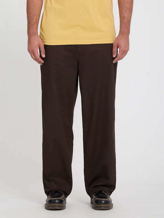 Volcom Billow Herren-Chinohose Loose Fit Cacao ...