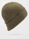 Men's Knitted Beanie in Grey